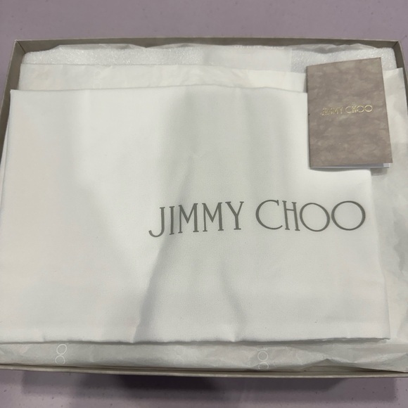 Jimmy Choo Women's Pink Satin Heels - Picture 9 of 10